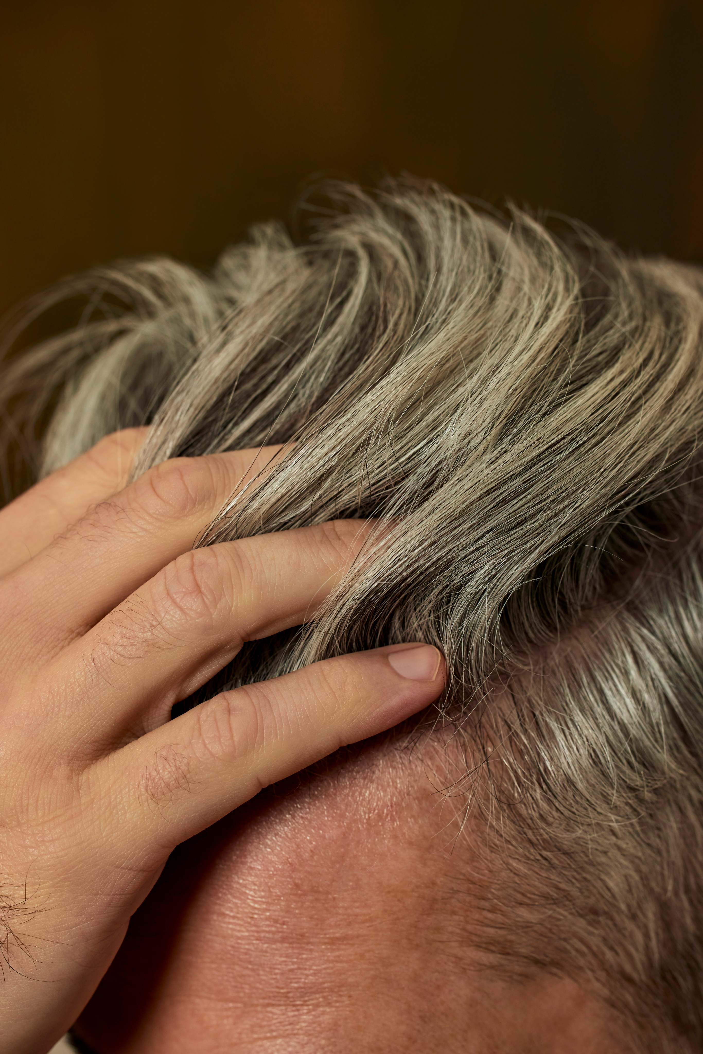 Hair touch image